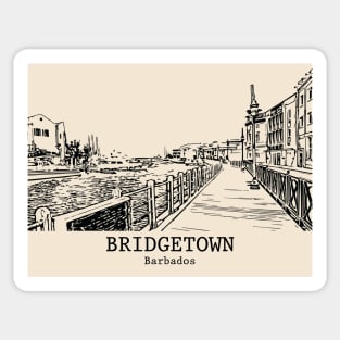 Bridgetown - Barbados Sticker